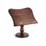 MAHOGANY BOOK REST 19TH CENTURY