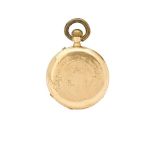 A 19th century gold pocket watch