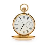 An 18ct gold pocket watch