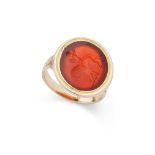 A 19th century intaglio ring