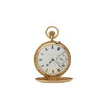 An 18ct gold pocket watch