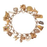 A charm bracelet