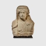 PALMYRIAN RELIEF OF A LADY NEAR EAST, 1ST - 3RD CENTURY A.D.