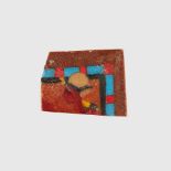 ANCIENT EGYPTIAN GLASS INLAY EGYPT, PTOLEMAIC PERIOD, FIRST CENTURY B.C. - FIRST CENTURY A.D.