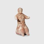 ANCIENT SOUTH ARABIAN TERRACOTTA FIGURE SOUTHERN ARABIA, 300 B.C. - 300 A.D.