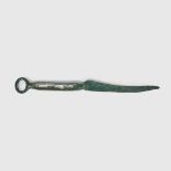 LATE BRONZE AGE KNIFE CENTRAL EUROPE, C. 800 B.C.