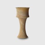 BACTRIAN ALABASTER CHALICE BACTRIA–MARGIANA, C. LATE 3RD/EARLY 2ND MILLENNIUM B.C.