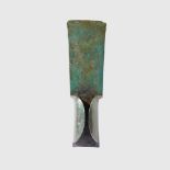 FINE RECTANGULAR AXE WESTERN EUROPE, LIKELY NORTHERN ITALY, C. 800 B.C.