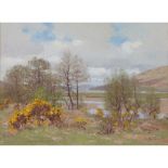 GEORGE HOUSTON R.S.A, R.S.W., R.G.I. (SCOTTISH 1869-1947) HEAD OF LOCH FYNE