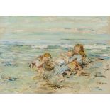 WILLIAM MCTAGGART R.S.A., R.S.W. (SCOTTISH 1835-1910) IDLE MOMENTS