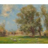 § WILLIAM MILLER FRAZER R.S.A. (SCOTTISH 1864-1961) A SUMMER'S DAY ON THE FARM
