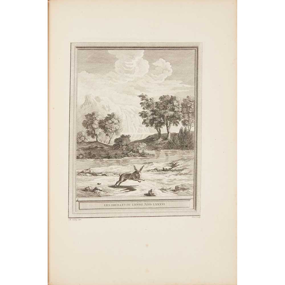 La Fontaine, Jean de; Jean-Baptiste Oudry Fables Choisies, mises en vers par J. de la Fontaine - Image 9 of 10