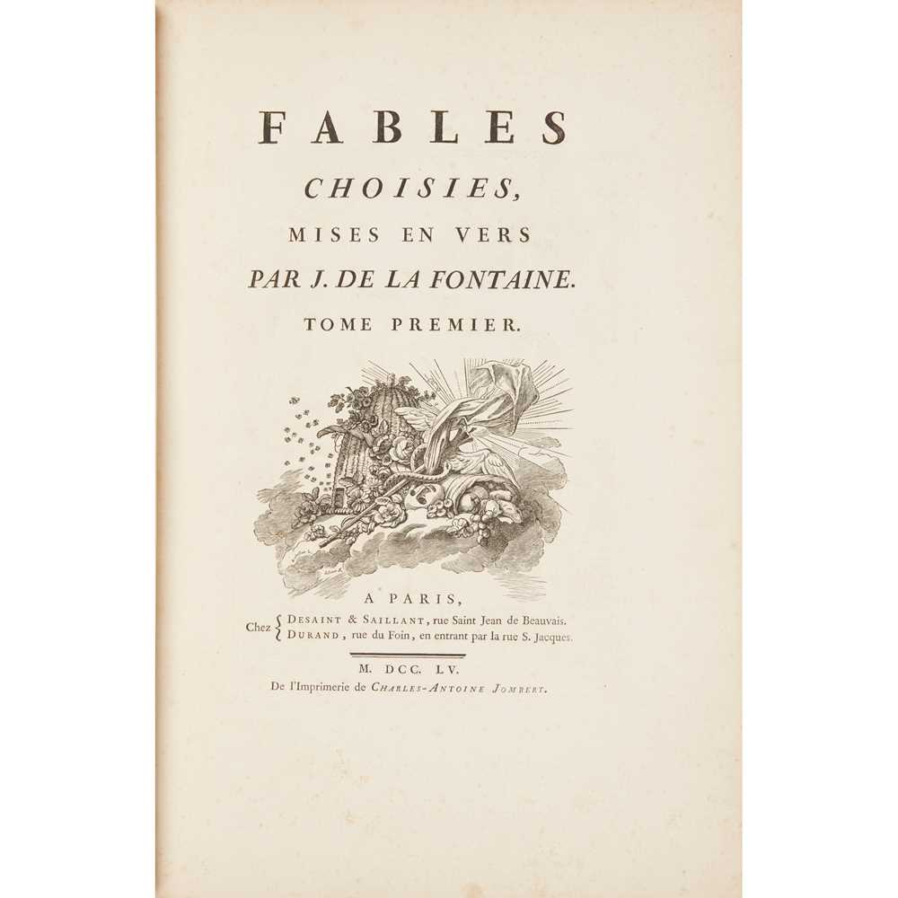 La Fontaine, Jean de; Jean-Baptiste Oudry Fables Choisies, mises en vers par J. de la Fontaine - Image 3 of 10