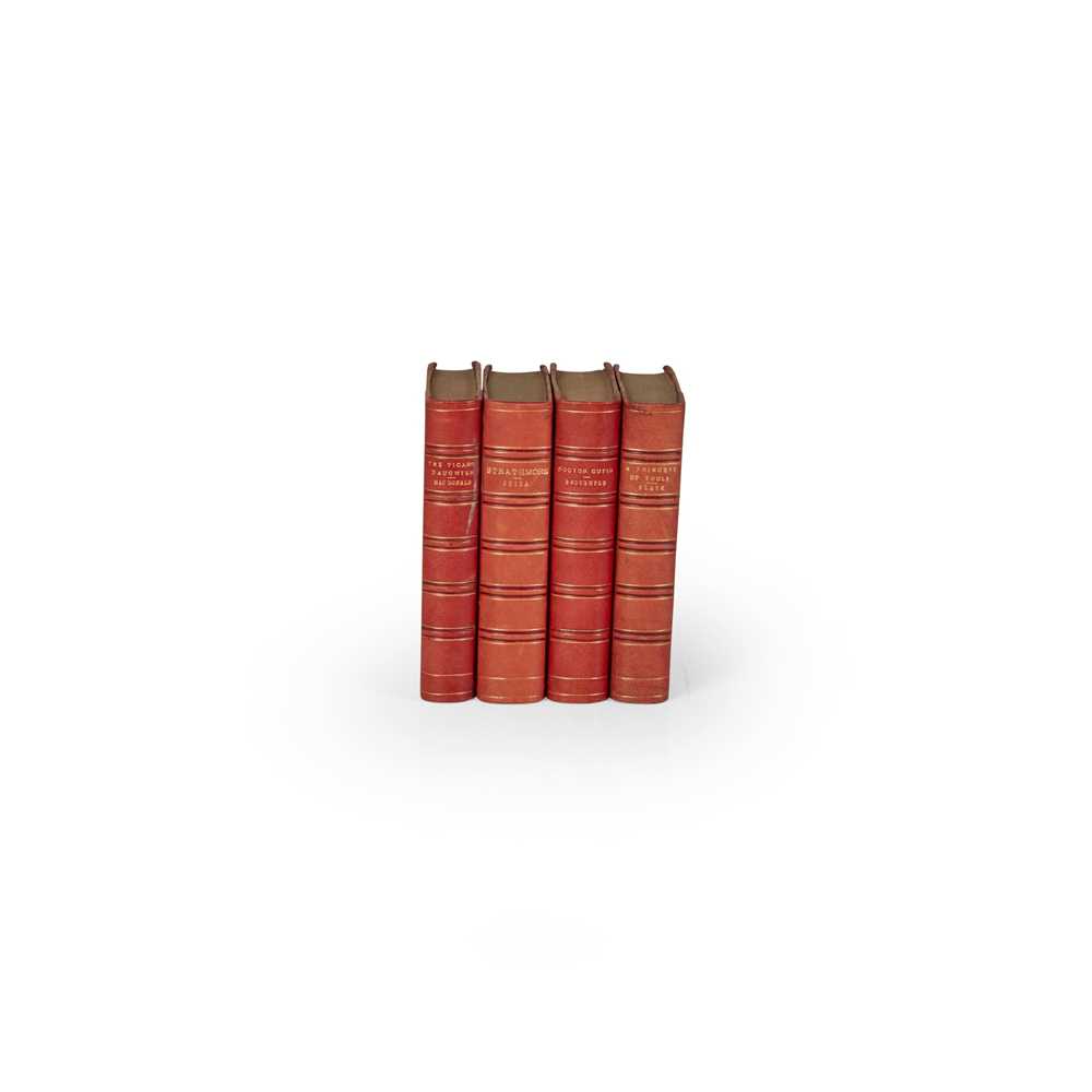 A group of leather-bound 19th century books 58 volumes - Image 3 of 4