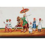 Indian Company School paintings On mica and paper