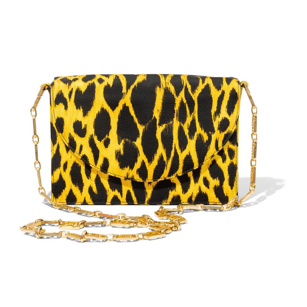 Versace: A leopard print box bag - Image 2 of 3