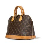 Louis Vuitton: A Monogram leather Alma PM