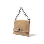 Miu Miu: A brown leather bag