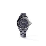 Chanel: A diamond-set 'J12' wristwatch