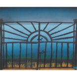 § JACK KNOX R.S.A., R.S.W., R.G.I. (SCOTTISH 1936-2015) THE GATE, ARRAN - 1991