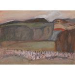 § DAVID MCCLURE R.S.A., R.S.W., R.G.I. (SCOTTISH 1926-1998) DARK HILL, MILLPORT - 1955