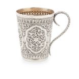 A LATE VICTORIAN MUG WILLIAM MARSHALL, EDINBURGH 1891