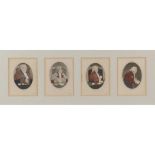 COLLECTION OF CHARACTER ETCHINGS BY JOHN KAY (1742-1826) LATE 18TH/ EARLY 19TH CENTURY