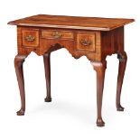 GEORGE I WALNUT LOWBOY EARLY 18TH CENTURY