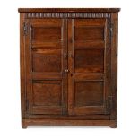 OAK PRESS CUPBOARD LATE 17TH CENTURY