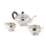 A 1930s three-piece tea-service