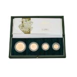 2005 A gold proof four coin sovereign collection