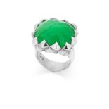 Stephen Webster: A synthetic chrysoprase doublet 'Superstud' ring