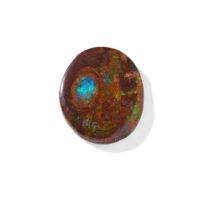 An unmounted boulder opal