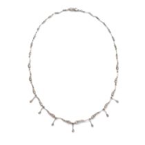 Charles de Temple: A diamond-set necklace, 1965