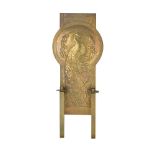 ATTRIBUTED TO MARGARET GILMOUR (1860-1942) GLASGOW SCHOOL CANDLE SCONCE, CIRCA 1900
