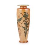 FLORENCE E. BARLOW FOR DOULTON & CO., LAMBETH VASE, CIRCA 1880