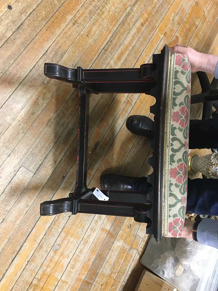 ENGLISH PAIR OF GOTHIC REVIVAL STOOLS, CIRCA 1880 - Image 8 of 14