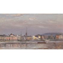 WILLIAM PAGE ATKINSON WELLS (SCOTTISH 1872-1923) VIEW FROM THE BAY, LARGS