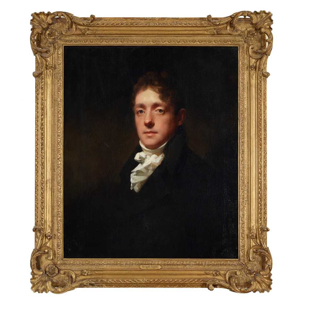 SIR HENRY RAEBURN R.A. (SCOTTISH 1756-1823) HALF-LENGTH PORTRAIT OF MR WILLIAM MACKENZIE - Image 2 of 3