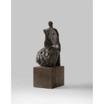 § Henry Moore O.M., C.H. (British 1898-1986) Seated Woman - Shell Skirt, 1960