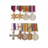 GROUP OF FIVE GREAT WAR MEDALS AWARDED TO MAJOR (THEN CAPT) ALISON [ALISTER] JAMES HENRYSON-CAIRD (1