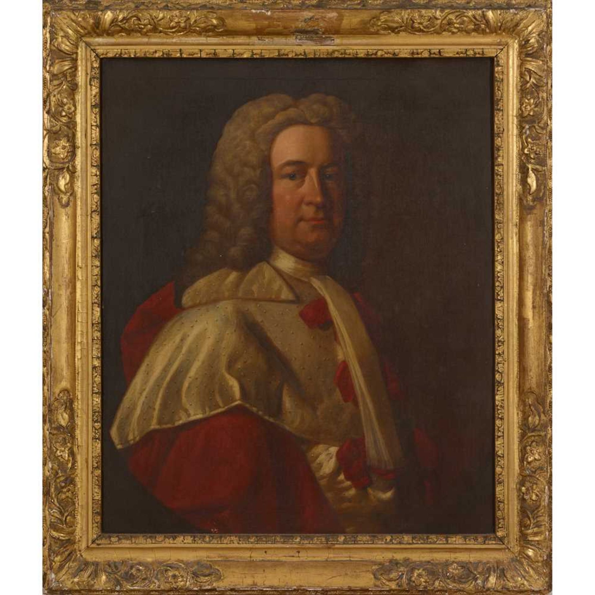 STUDIO OF ALLAN RAMSAY HALF LENGTH PORTRAIT OF ANDREW FLETCHER, LORD MILTON - Image 2 of 3