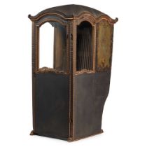 GEORGIAN SEDAN CHAIR LATE 18TH CENTURY