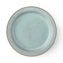 BLUE-GLAZED 'JUN' DISH SONG DYNASTY