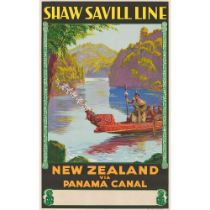 E. J. Waters Shaw Savill Line, New Zealand via Panama Canal
