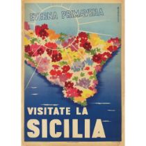 Virgilio Retrosi (1892-1975) Visitate la Sicilia