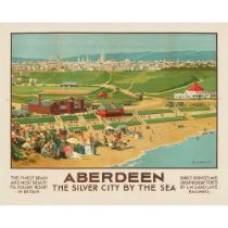 Alexander M. McLellan (1872-1957) Aberdeen, The Silver City by the Sea
