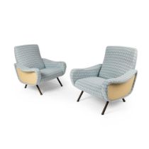 Marco Zanuso (Italian 1916-2001) Pair of 'Lady' Lounge Chairs, design conceived 1951