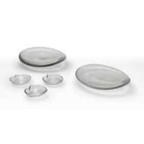 § ‡ Tapio Wirkkala (Finnish 1915-1985) for Iittala Five Leaf Bowls