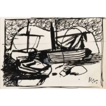 § Keith Vaughan (British 1912-1977) Two Boats